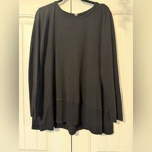 Black Long Sleeve Top